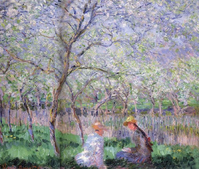 Claude Monet Springtime